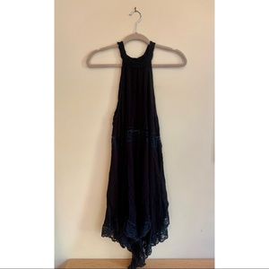 Black free people lace dress size M